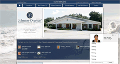 Desktop Screenshot of johnsonoverturffunerals.com